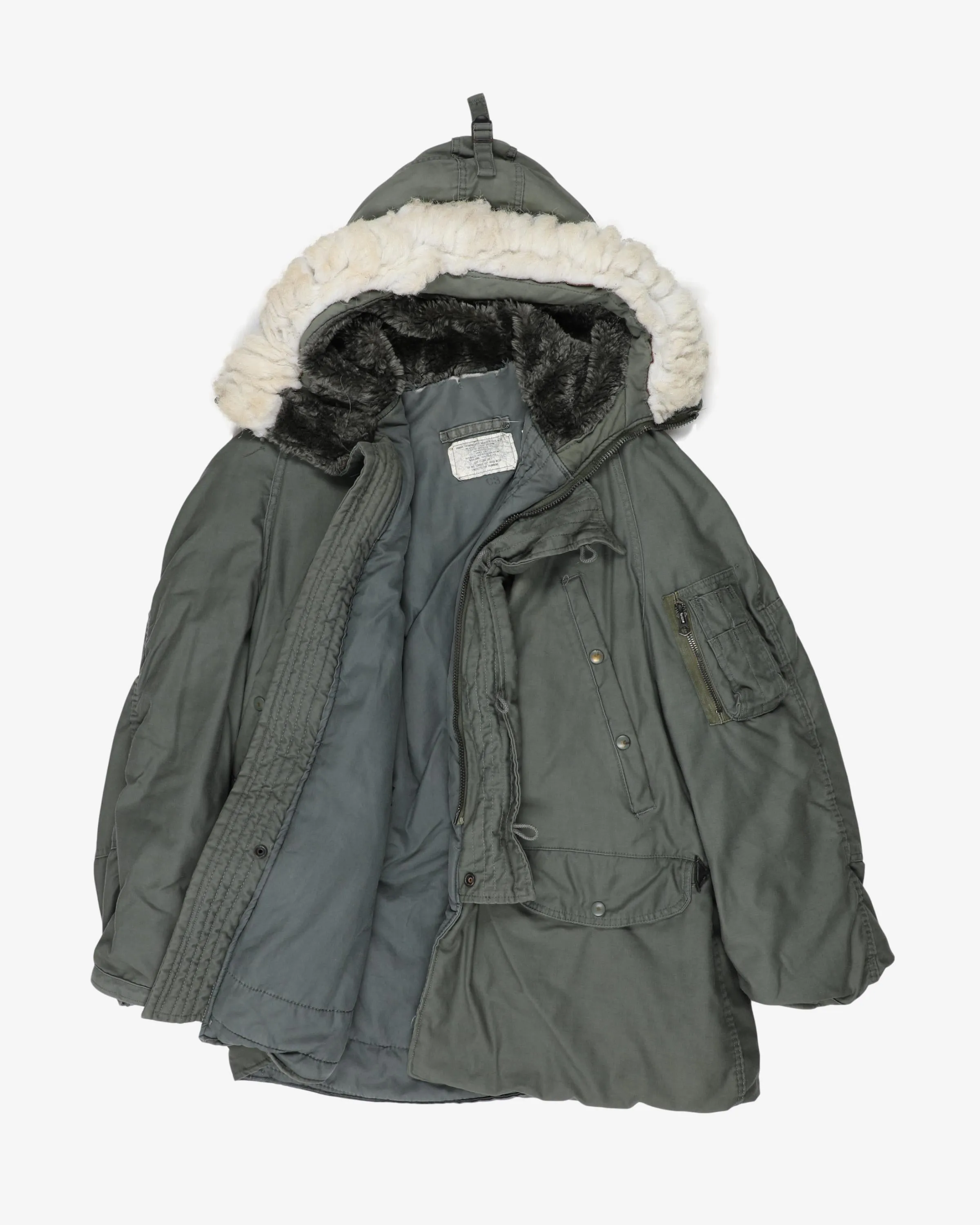 1988 Vintage US Air Force N-3B Cold Weather Parka - Small