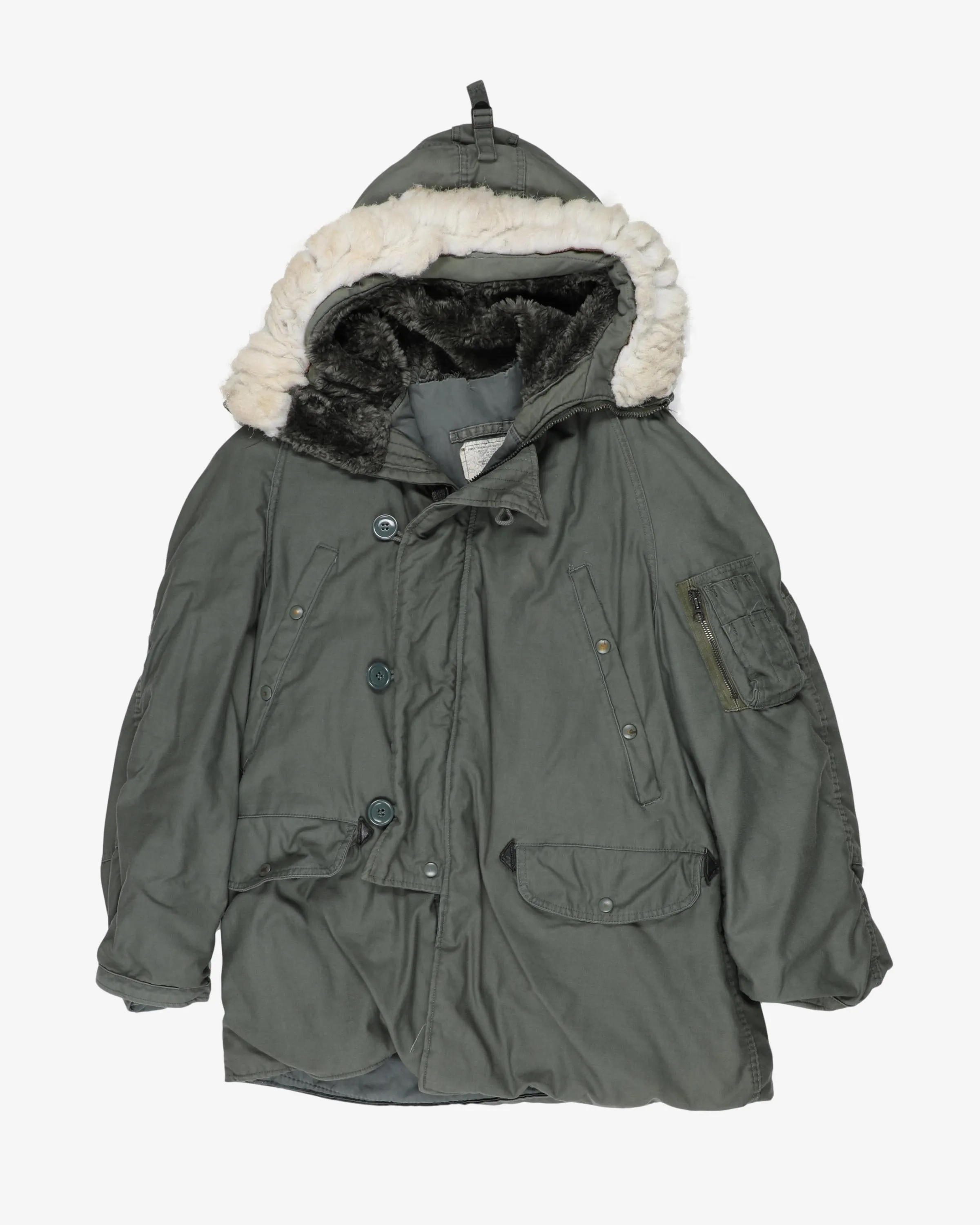 1988 Vintage US Air Force N-3B Cold Weather Parka - Small
