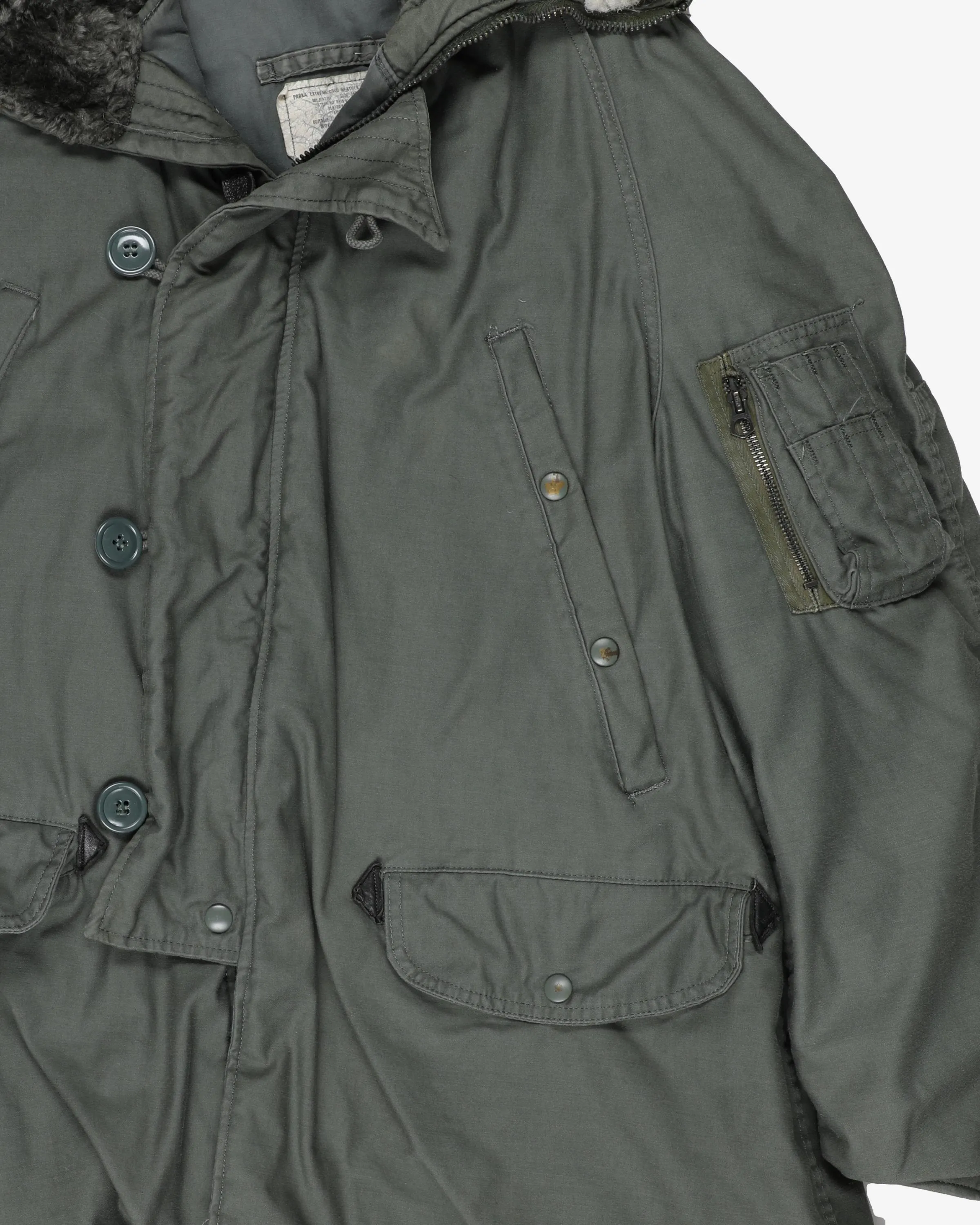 1988 Vintage US Air Force N-3B Cold Weather Parka - Small