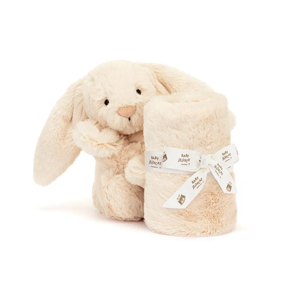 Bashful Luxe Bunny Willow Soother in Gift Box by Jellycat
