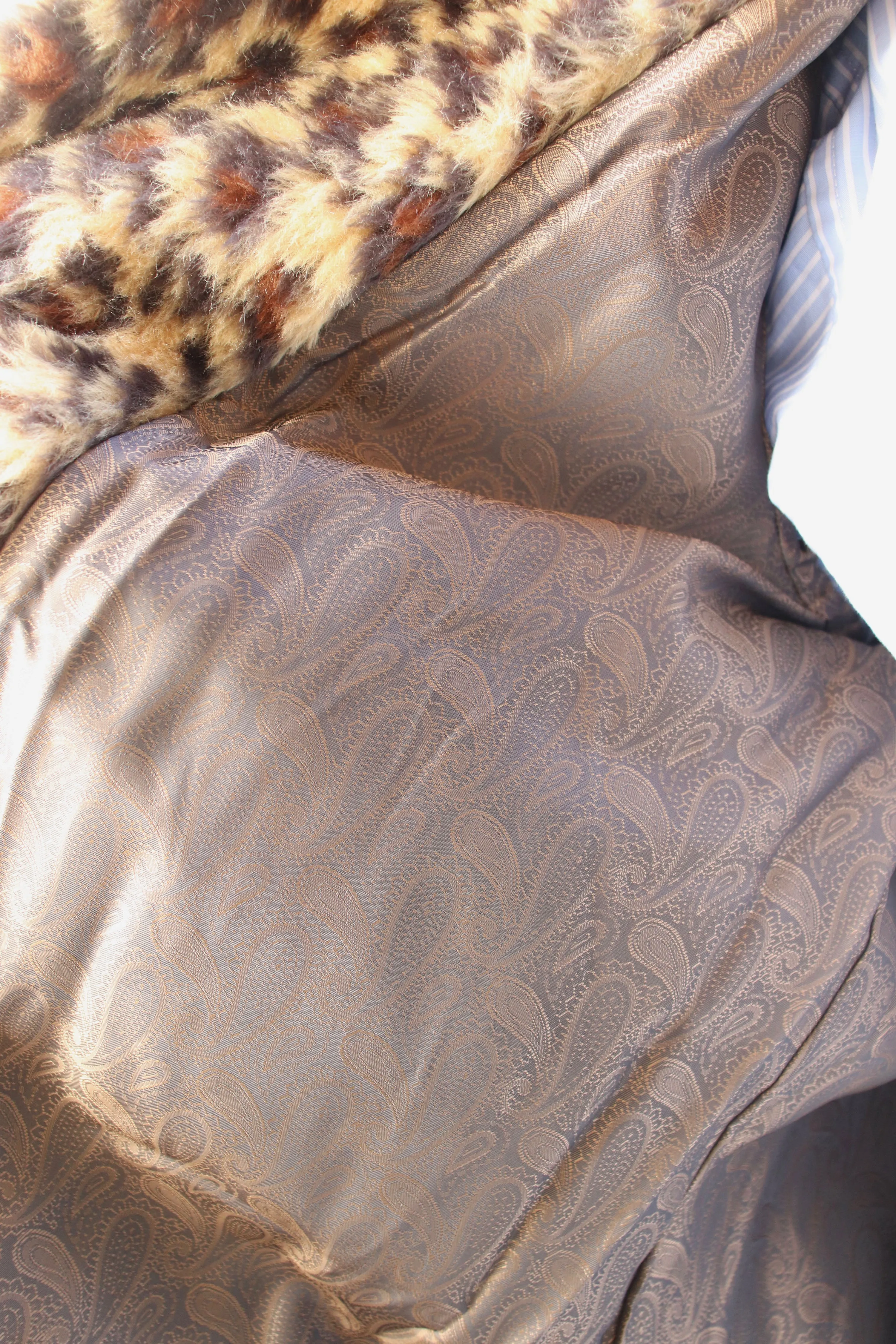 BED j.w. FORD  Fake far coat(LEOPARD)
