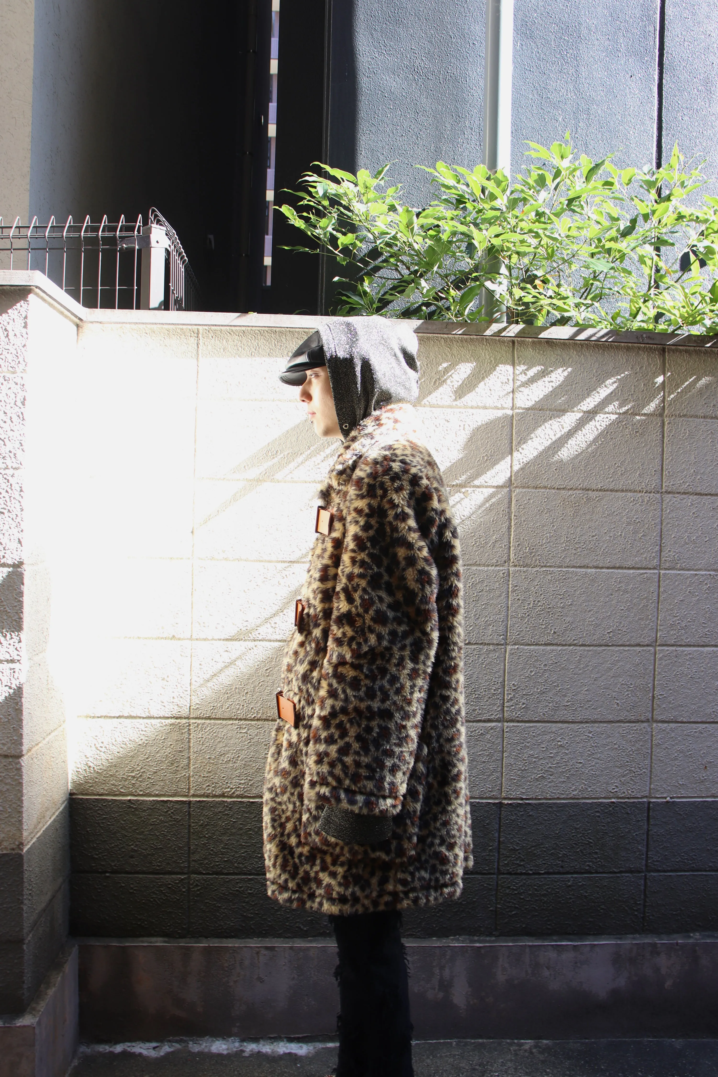 BED j.w. FORD  Fake far coat(LEOPARD)