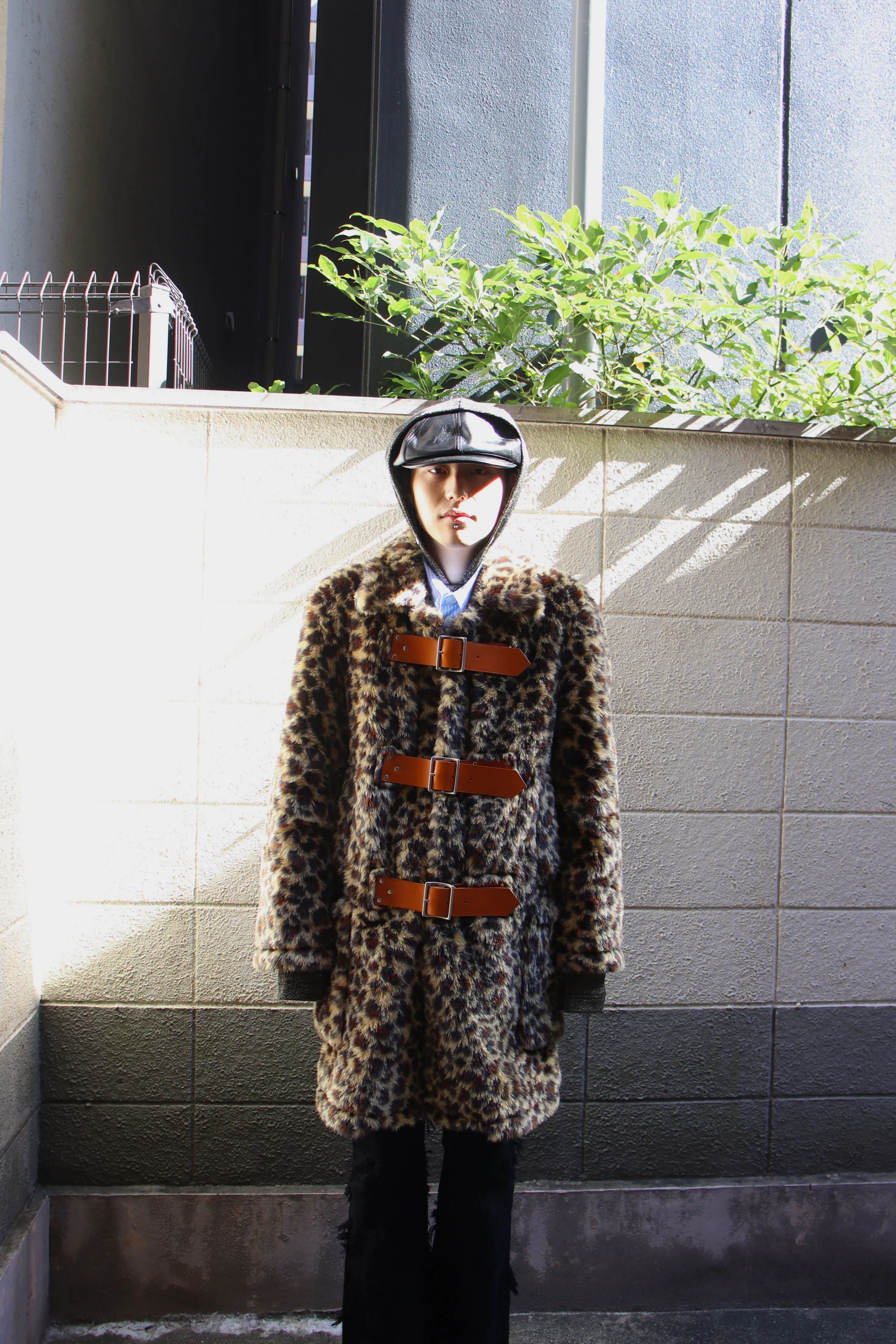 BED j.w. FORD  Fake far coat(LEOPARD)