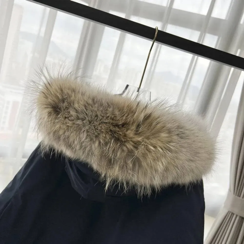 Canada Goose Navy Blue Expedition Down Jacket