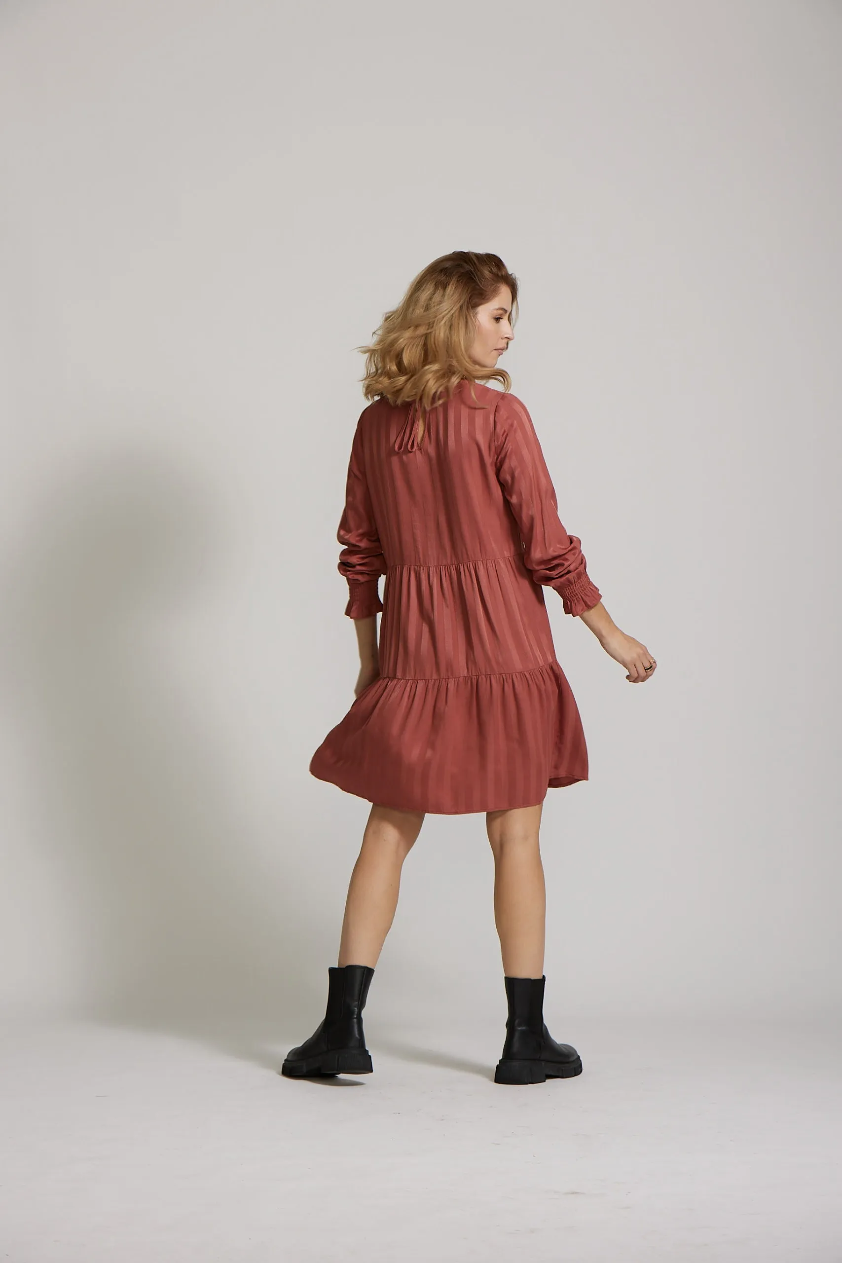 Carrie Dress - Clay
