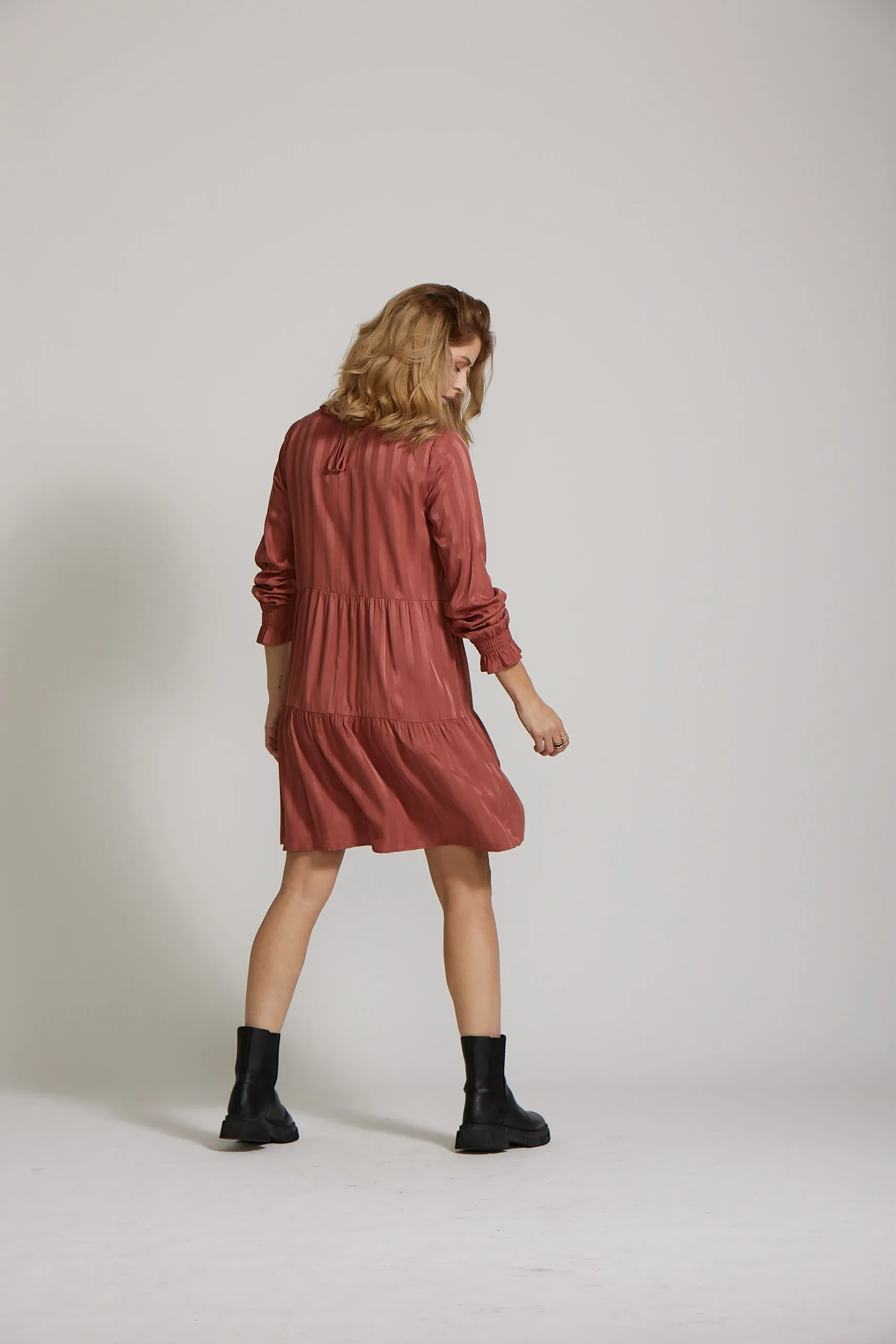Carrie Dress - Clay