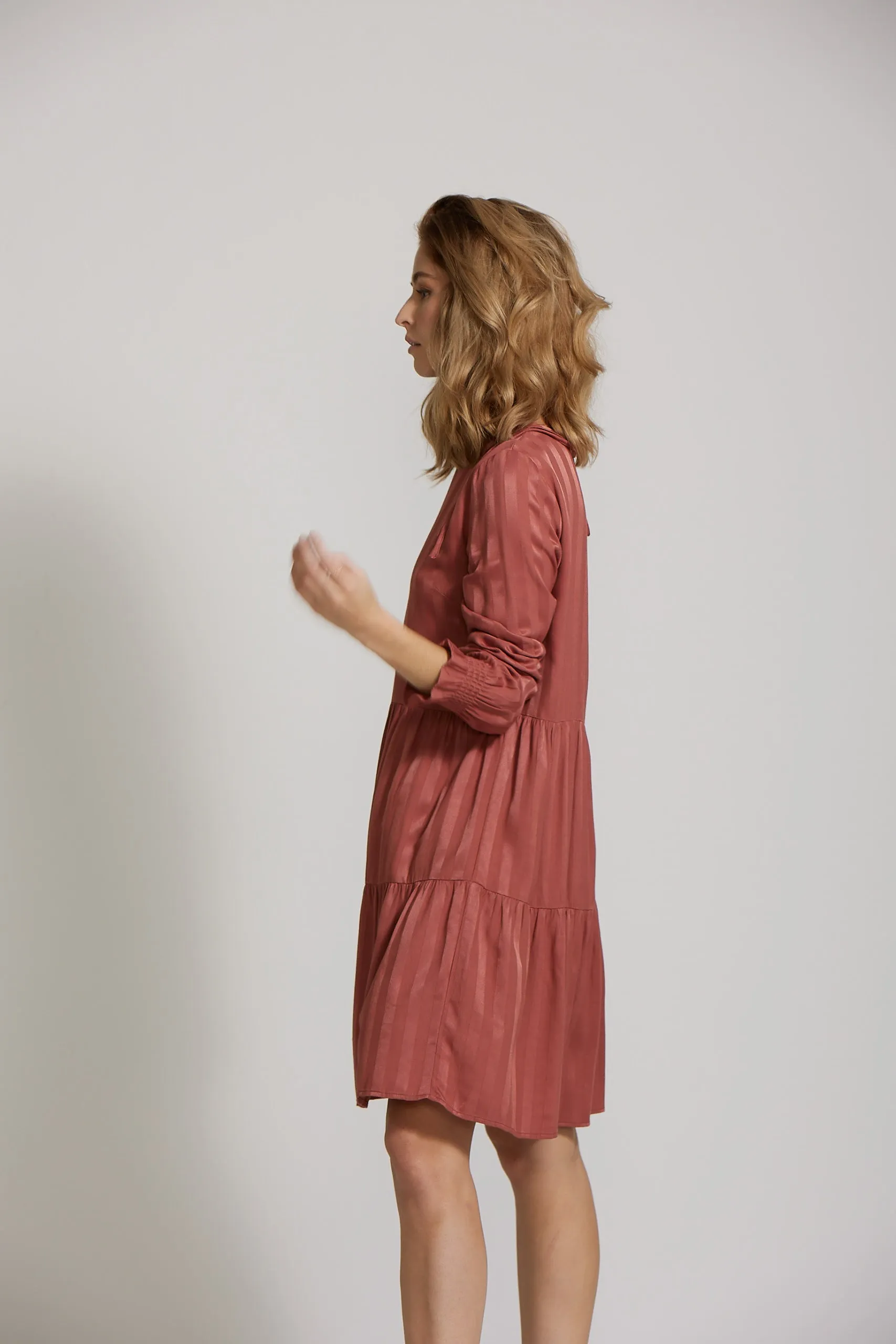 Carrie Dress - Clay