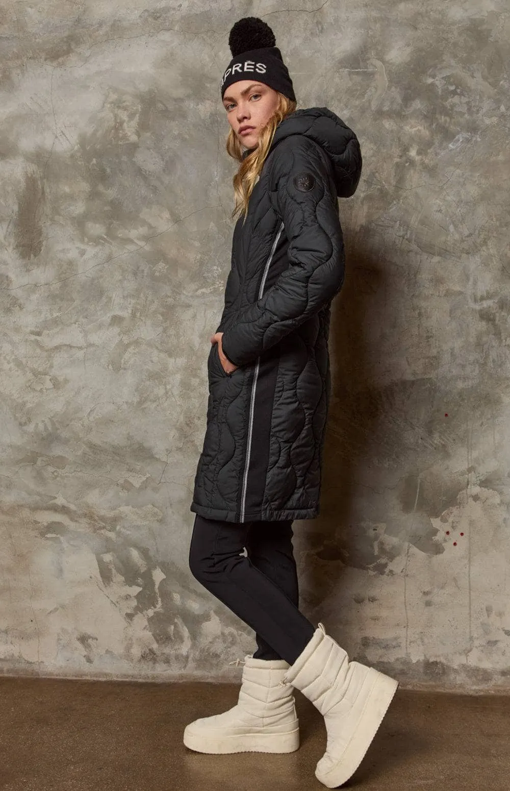 Chamonix Long Jacket | Black