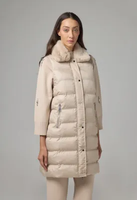 Choice Quilted Sleeveless Puffer Gilet Camel