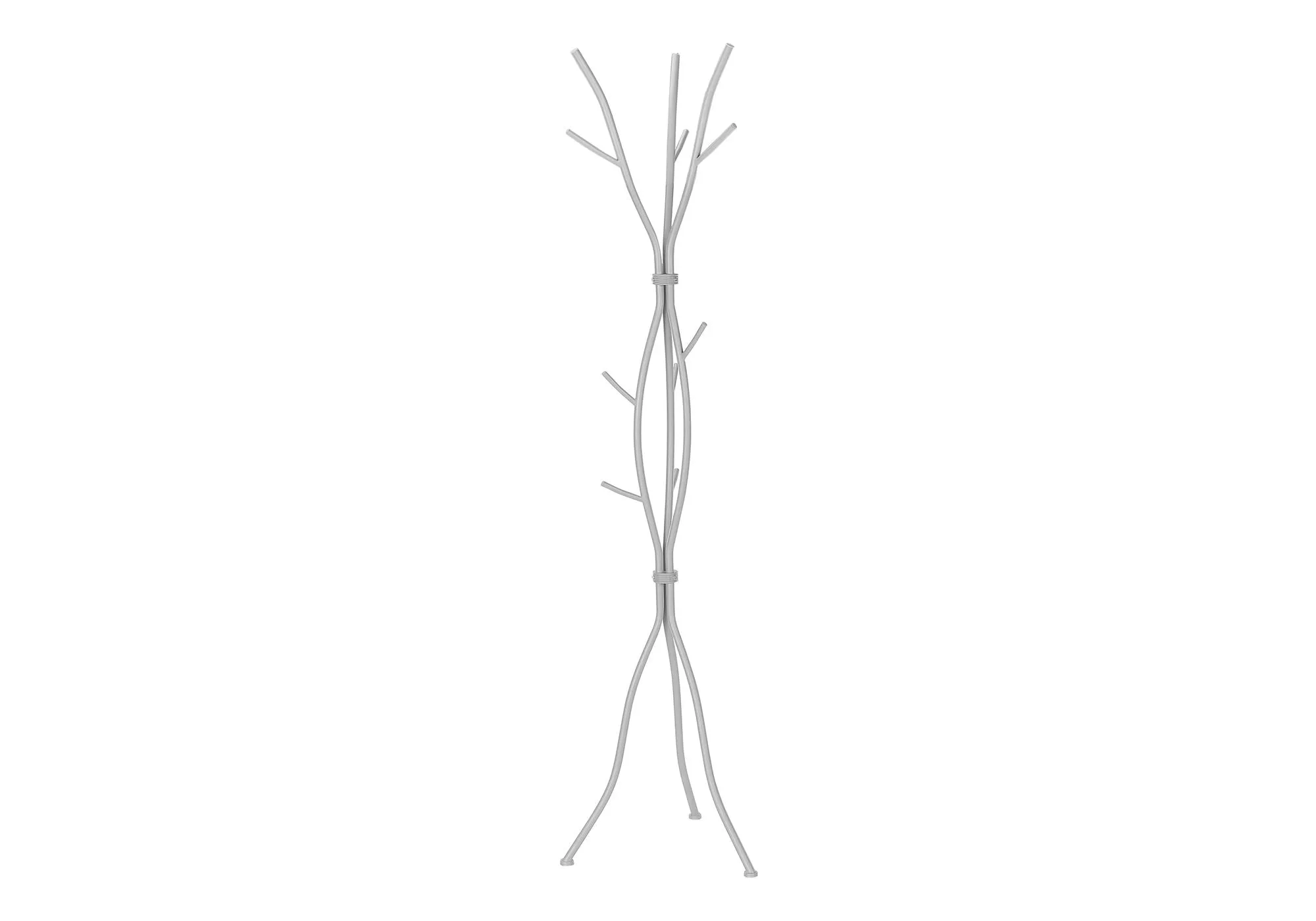 Coat Rack, Hall Tree, Free Standing, 11 Hooks, Entryway, Contemporary & Modern by Couch.com