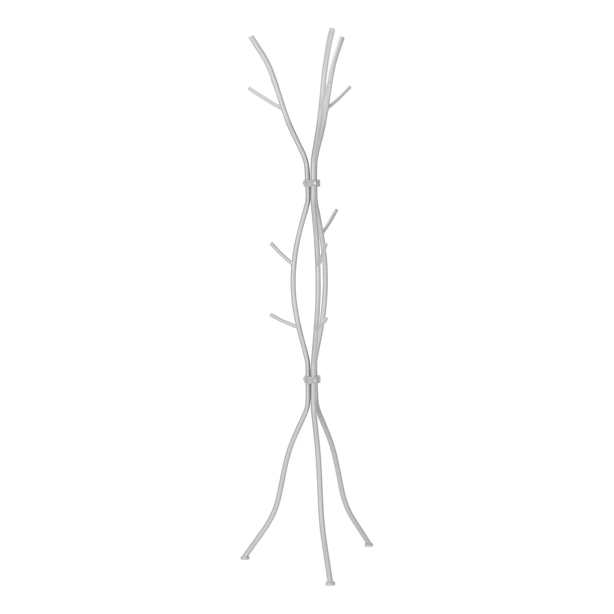 Coat Rack, Hall Tree, Free Standing, 11 Hooks, Entryway, Contemporary & Modern by Couch.com