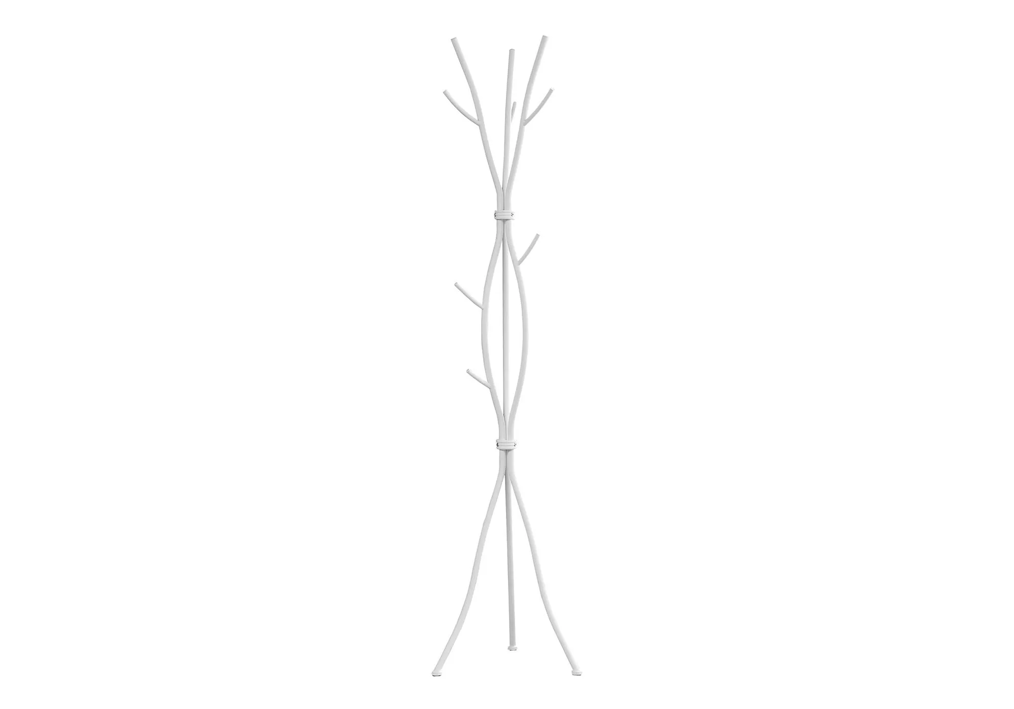 Coat Rack, Hall Tree, Free Standing, 11 Hooks, Entryway, Contemporary & Modern by Couch.com