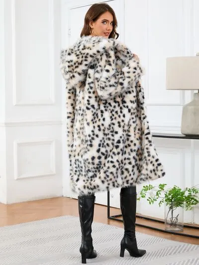 Cruella Leopard Faux Fur Coat