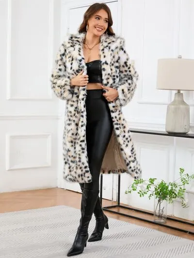 Cruella Leopard Faux Fur Coat