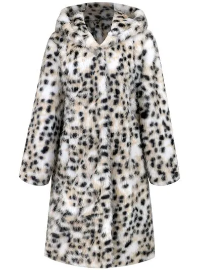 Cruella Leopard Faux Fur Coat