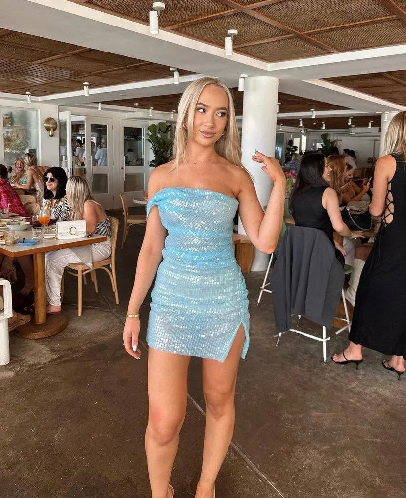 Cult Naked - Blu Moon Dress