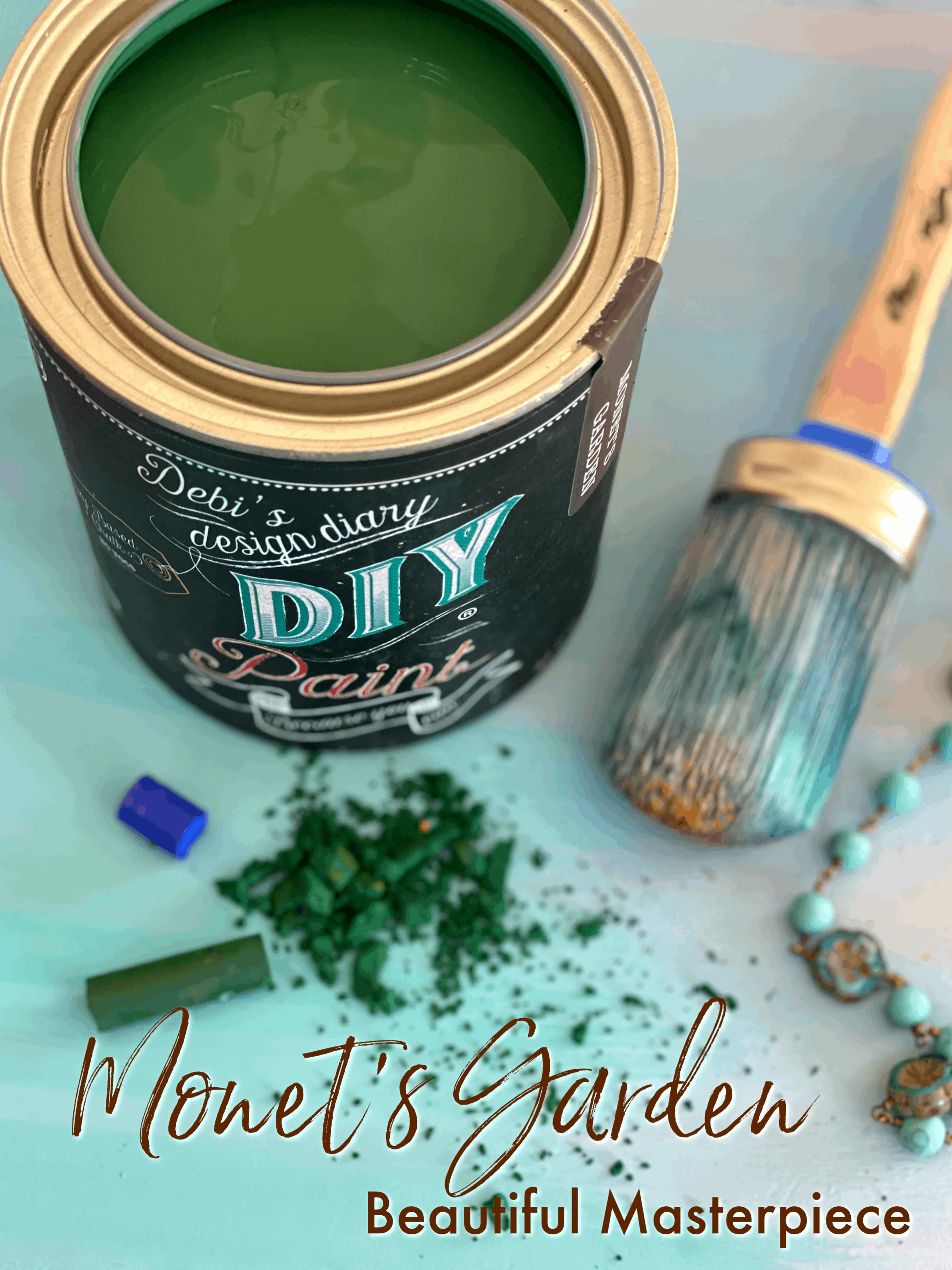 DIY Monet's Garden Paint