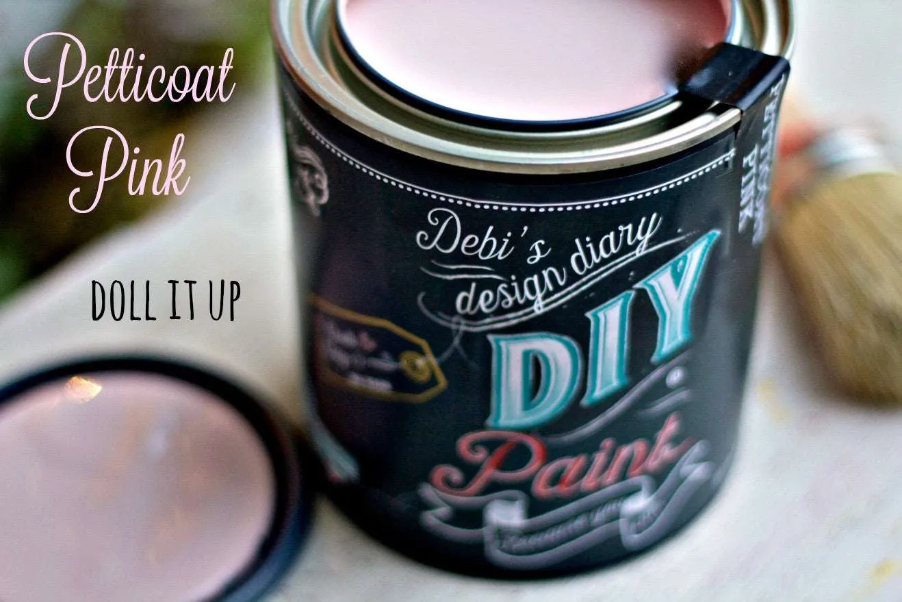 DIY Petticoat Pink Paint