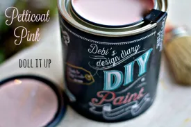 DIY Petticoat Pink Paint