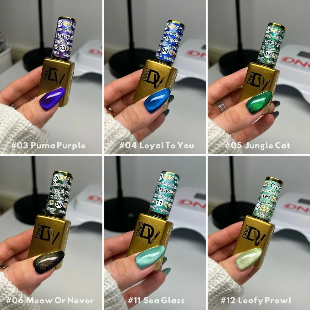 DND - Diva 9D Cat Eye Collection - 36 Pcs Set
