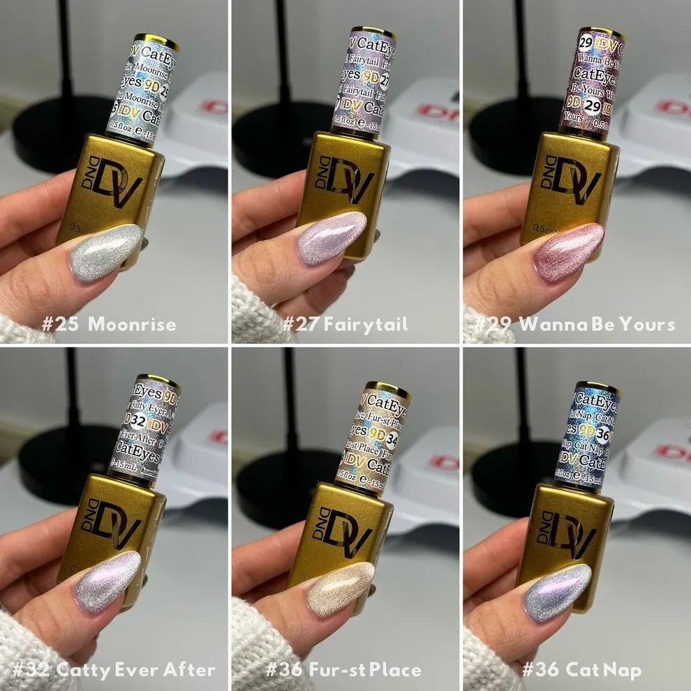 DND - Diva 9D Cat Eye Collection - 36 Pcs Set