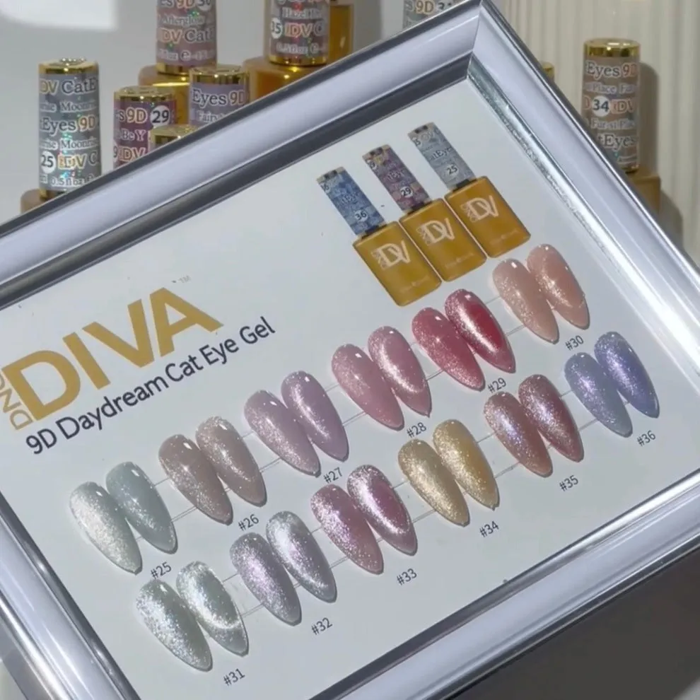 DND - Diva 9D Cat Eye Collection - 36 Pcs Set