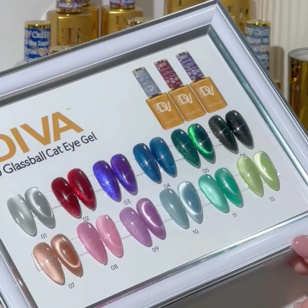 DND - Diva 9D Cat Eye Collection - 36 Pcs Set