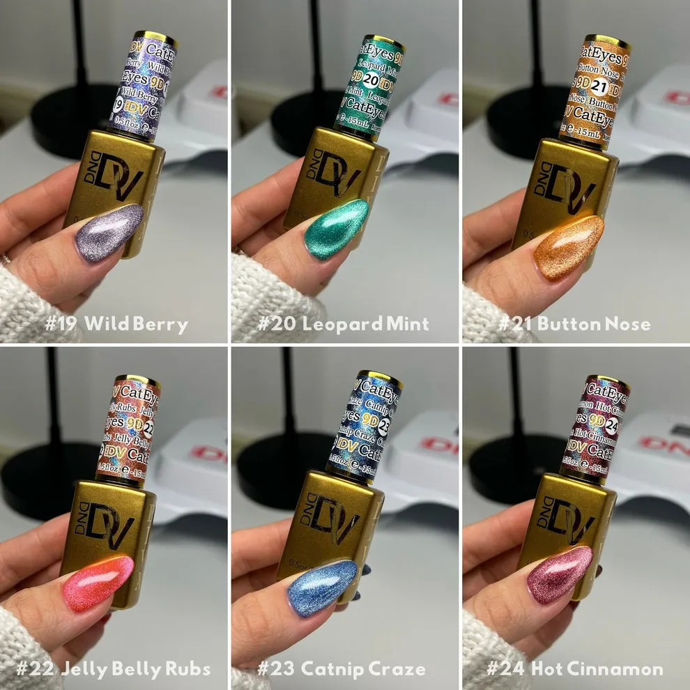 DND - Diva 9D Cat Eye Collection - 36 Pcs Set