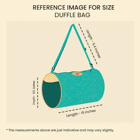 Duffle Bag - Blue Unicorn