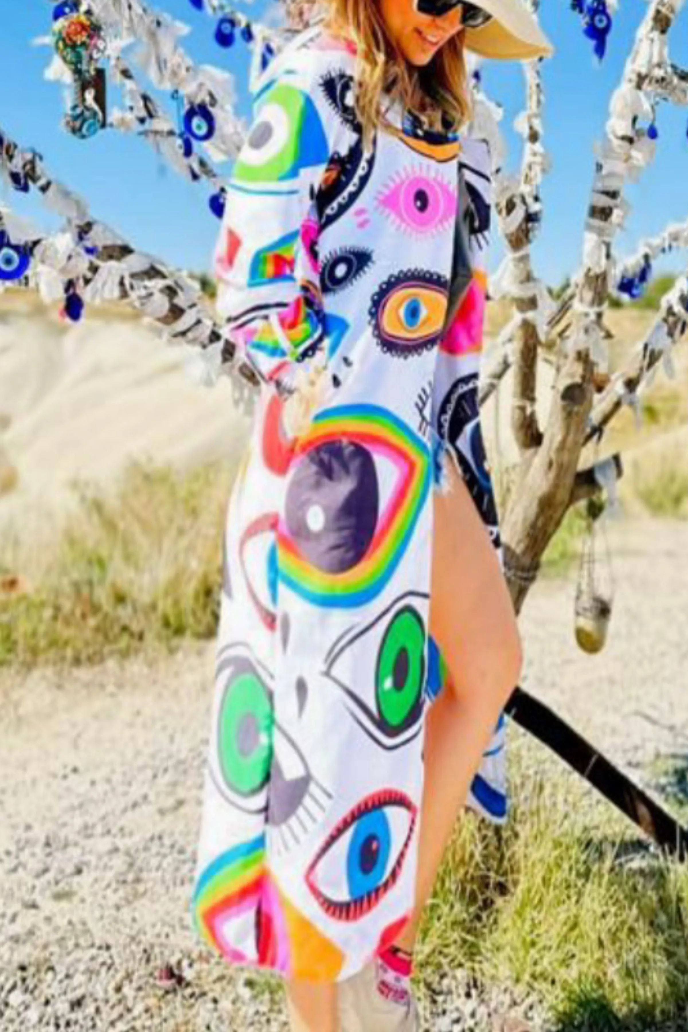 EVIL EYE COAT
