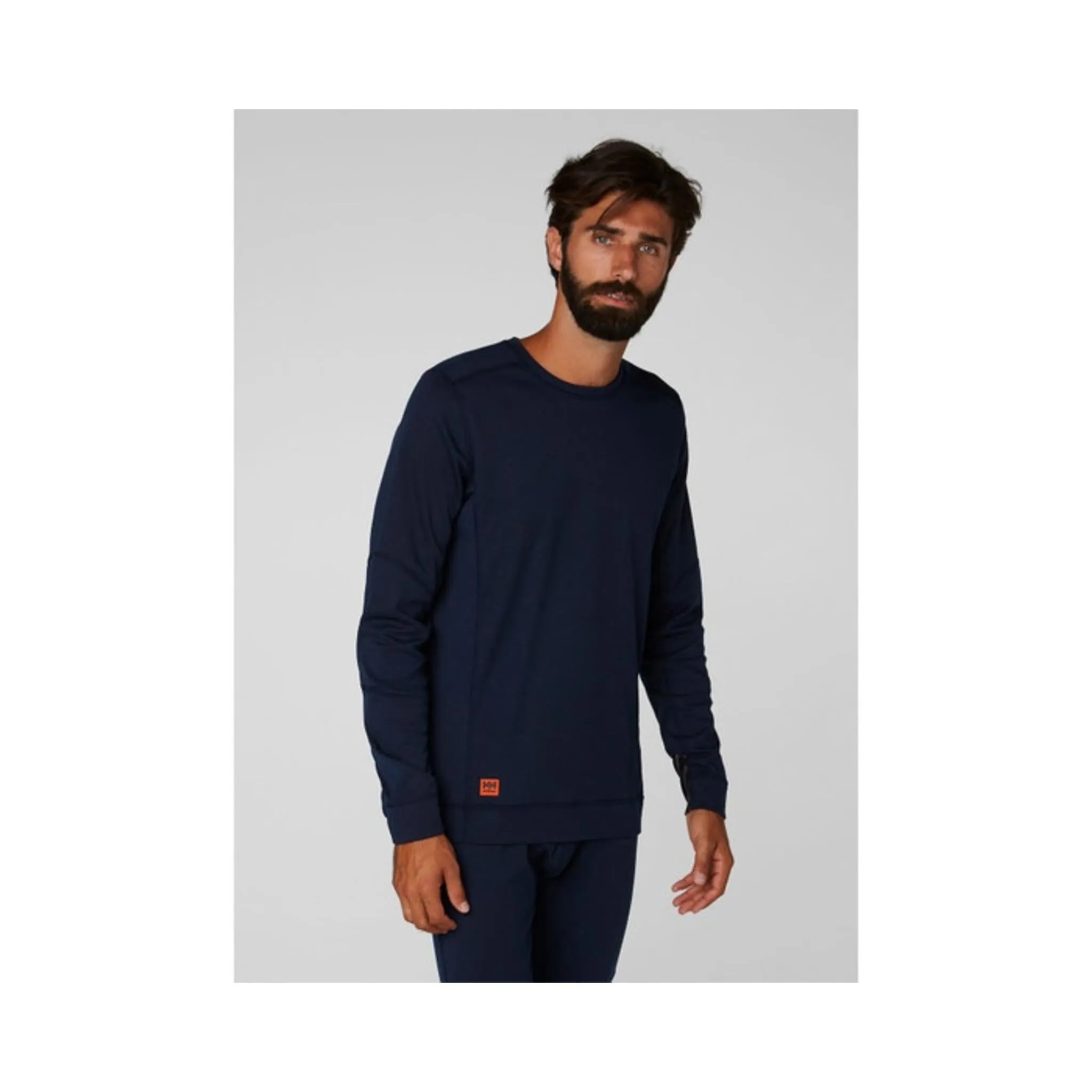 Helly Hansen Men's Crewneck Shirt 75108 - Lifa® Max Dual Layer Base, Stay Warm Technology, Long Sleeve - Moisture-Wicking, High Performance, Winter Sports, Outdoor Gear, Durable Construction, All-Day Comfort | Sizes XS-5XL