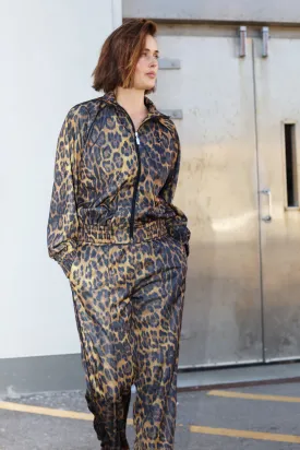 Lesliecras Track Jacket - Hazy Leopard