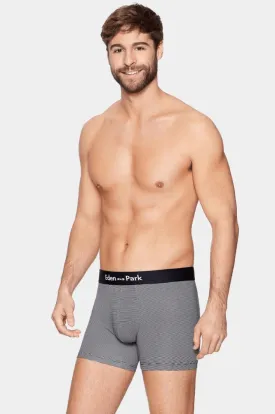 Lot de 2 boxers Eden Park gris et marine