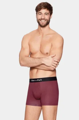 Lot de 2 boxers Eden Park rouge et marine