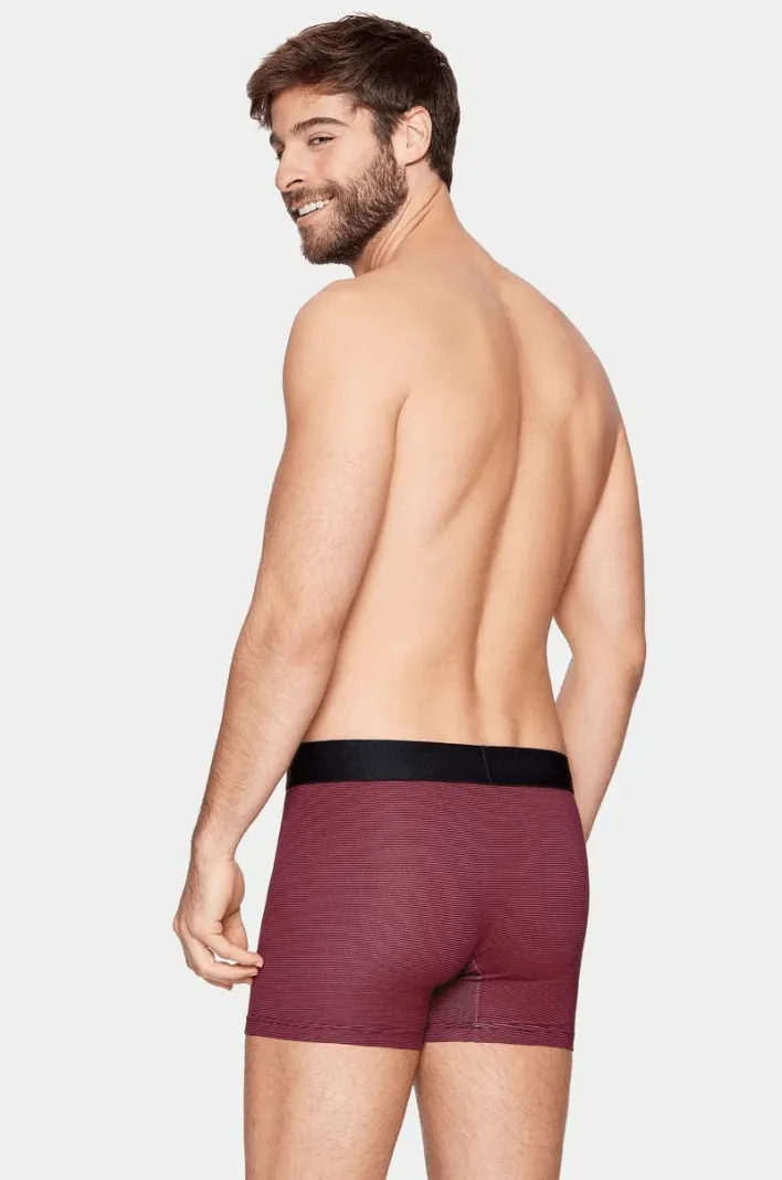 Lot de 2 boxers Eden Park rouge et marine