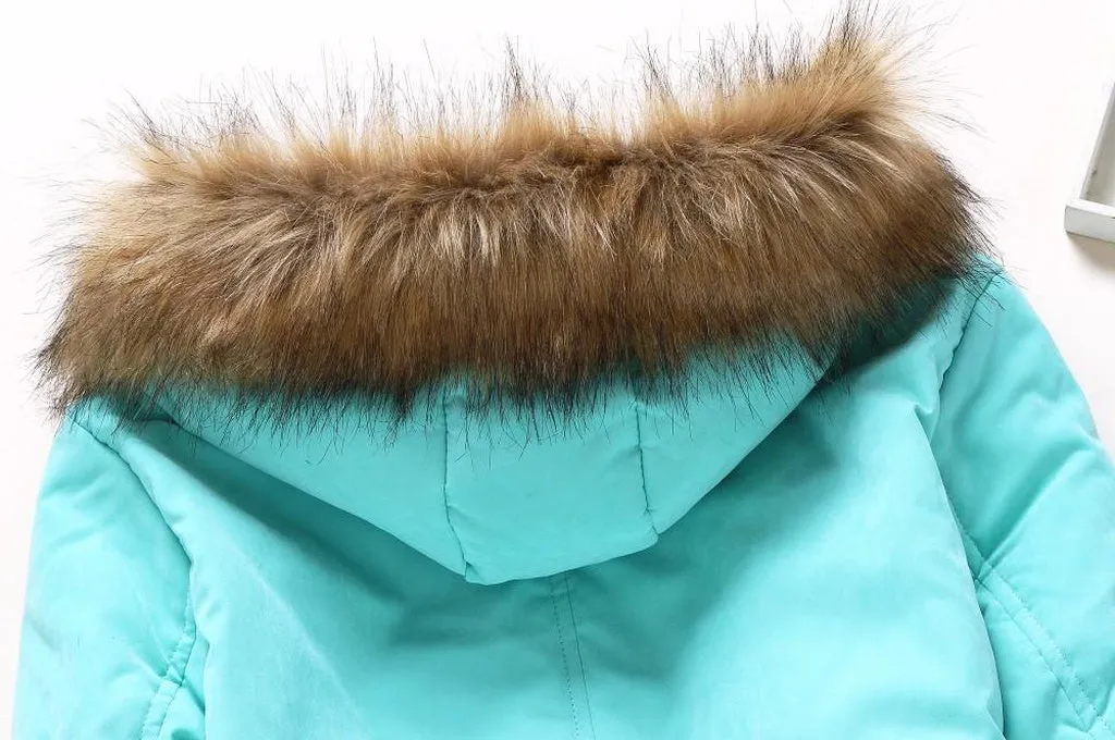 LUXURY AND ME - Original Hooded Medium-Long Casual Parka