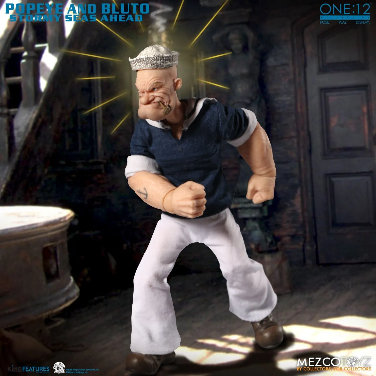 Mezco One:12 Popeye & Bluto: Stormy Seas Ahead Deluxe Box Set