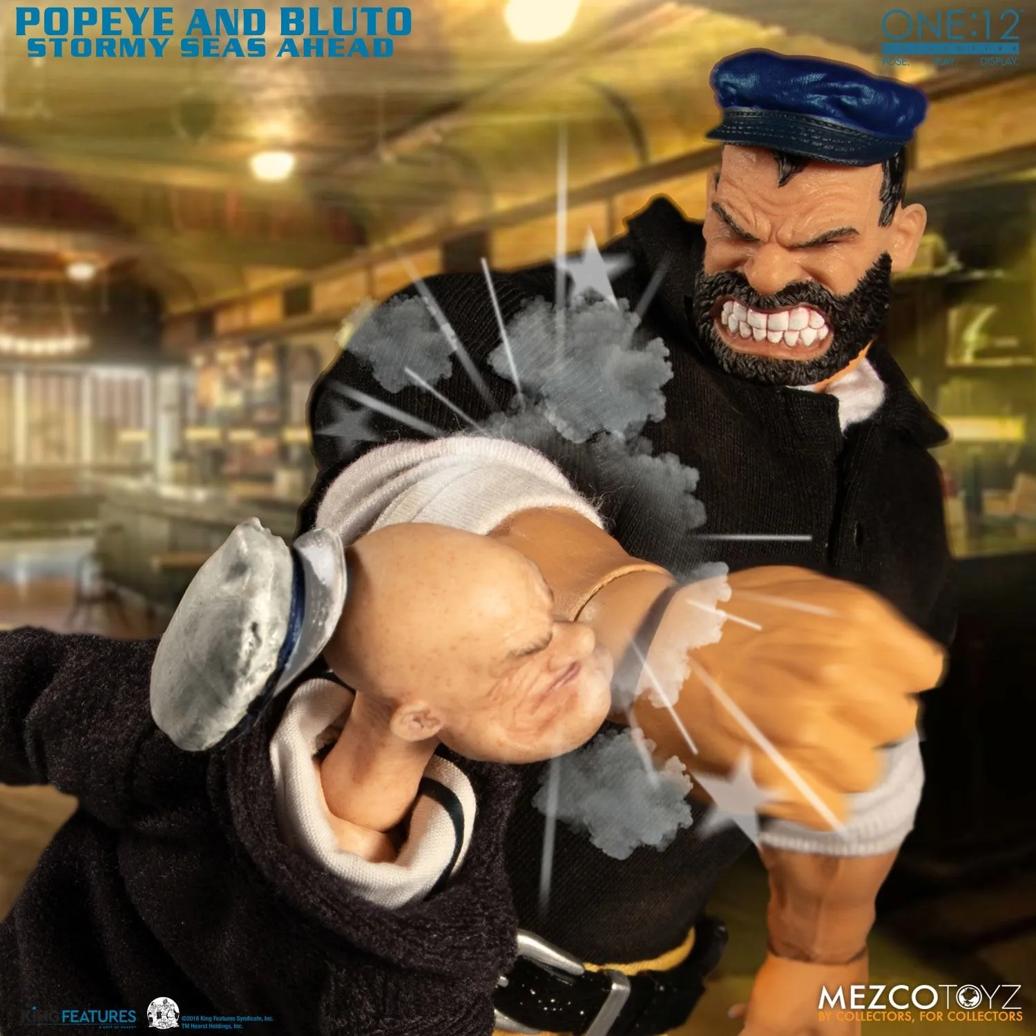 Mezco One:12 Popeye & Bluto: Stormy Seas Ahead Deluxe Box Set