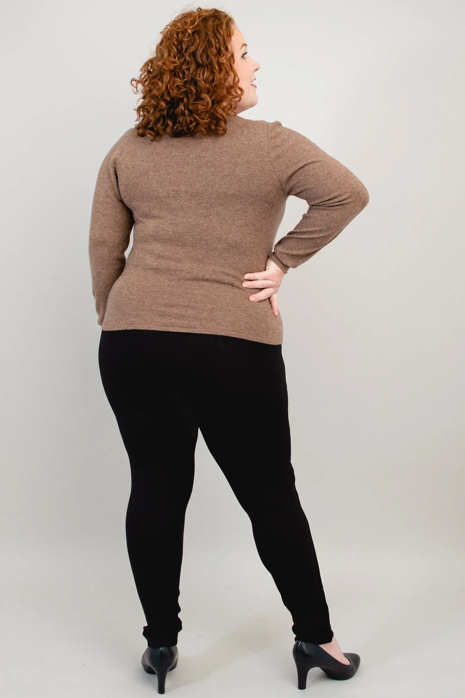 New York Sweater, Autumn Taupe, Cashmere