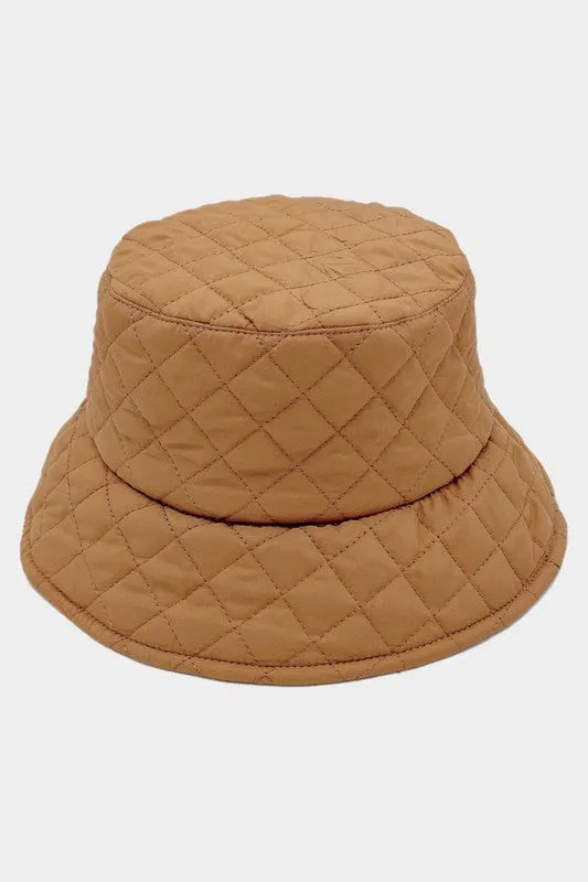 Quilted Bucket Hat