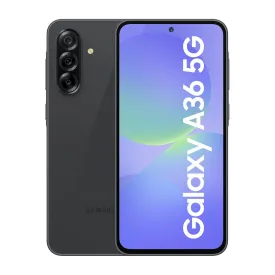 Samsung Galaxy A36 5G (Awesome Black, 8GB, 128GB) | Awesome Intelligence: Circle to Search, Intelligent Editing | Awesome 4nm Snapdragon Processor | Flagship Grade Selfie Camera