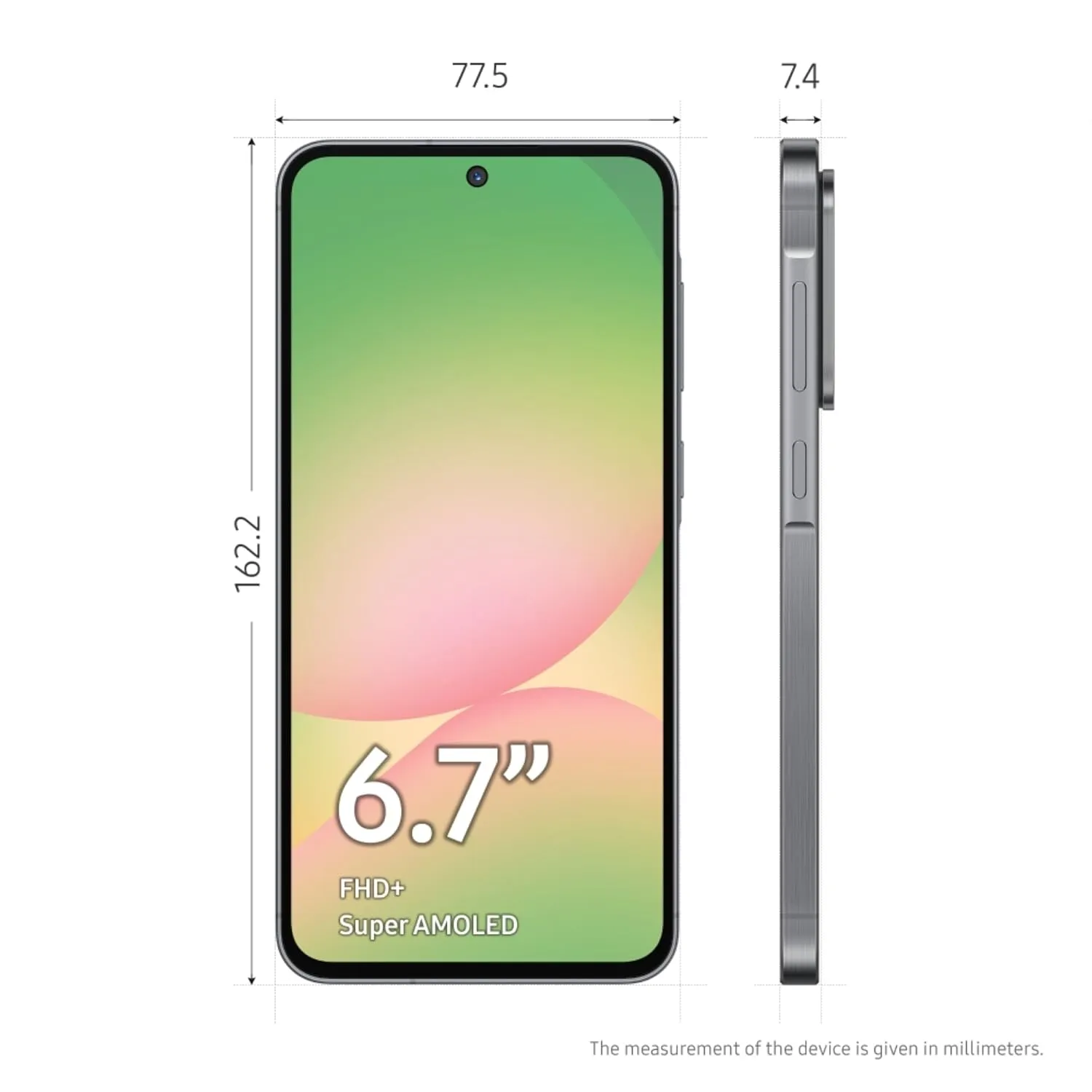 Samsung Galaxy A56 5G (Awesome Graphite, 12GB, 256GB) | Awesome Intelligence: Circle to Search, Intelligent Editing | Awesome 6 OS & 6 Years Security Updates | IP67