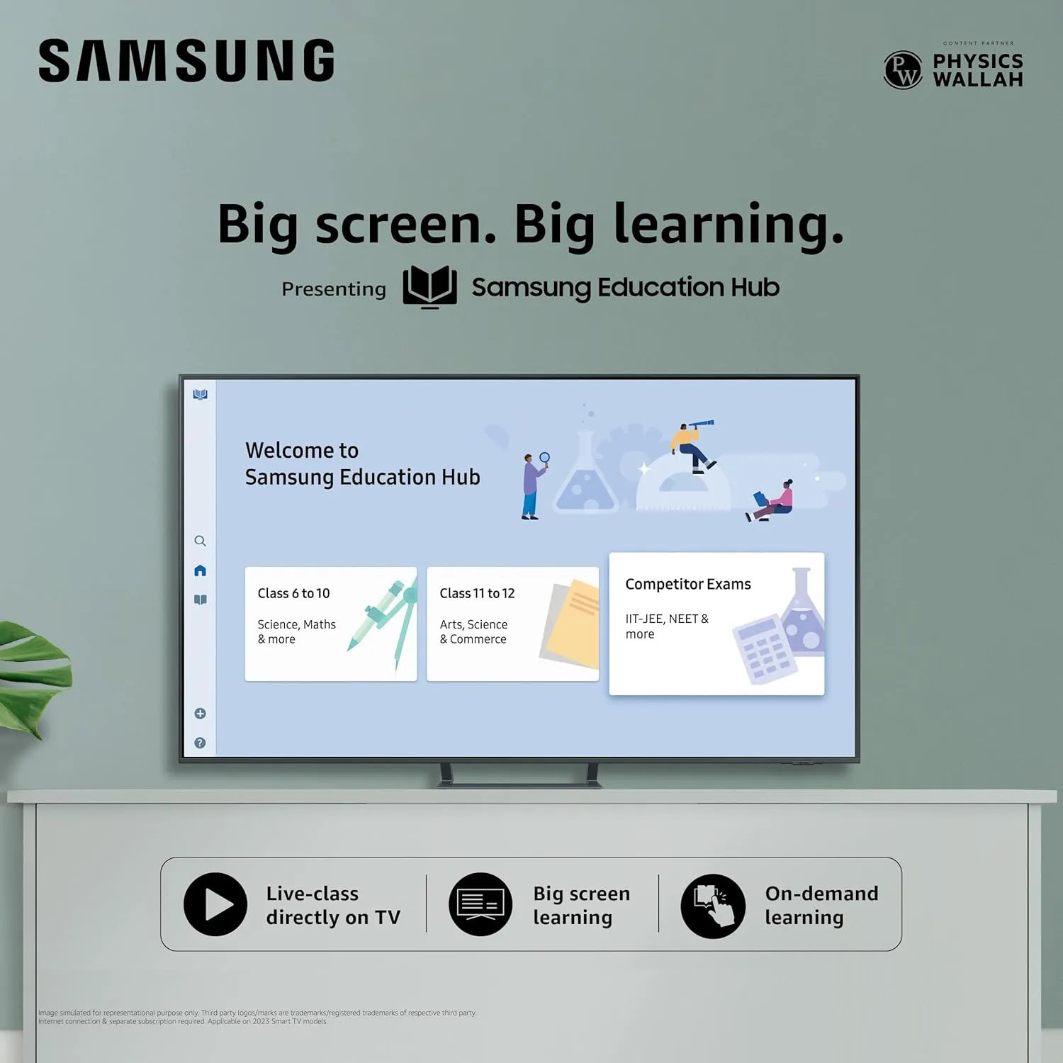 Samsung QA65QN90DAULXL 163 cm (65 inches) 4K Ultra HD AI Smart Neo-QLED TV (Carbon Silver) Free Tv Offer