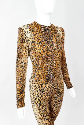 Slinky Animal Print Leisure Set