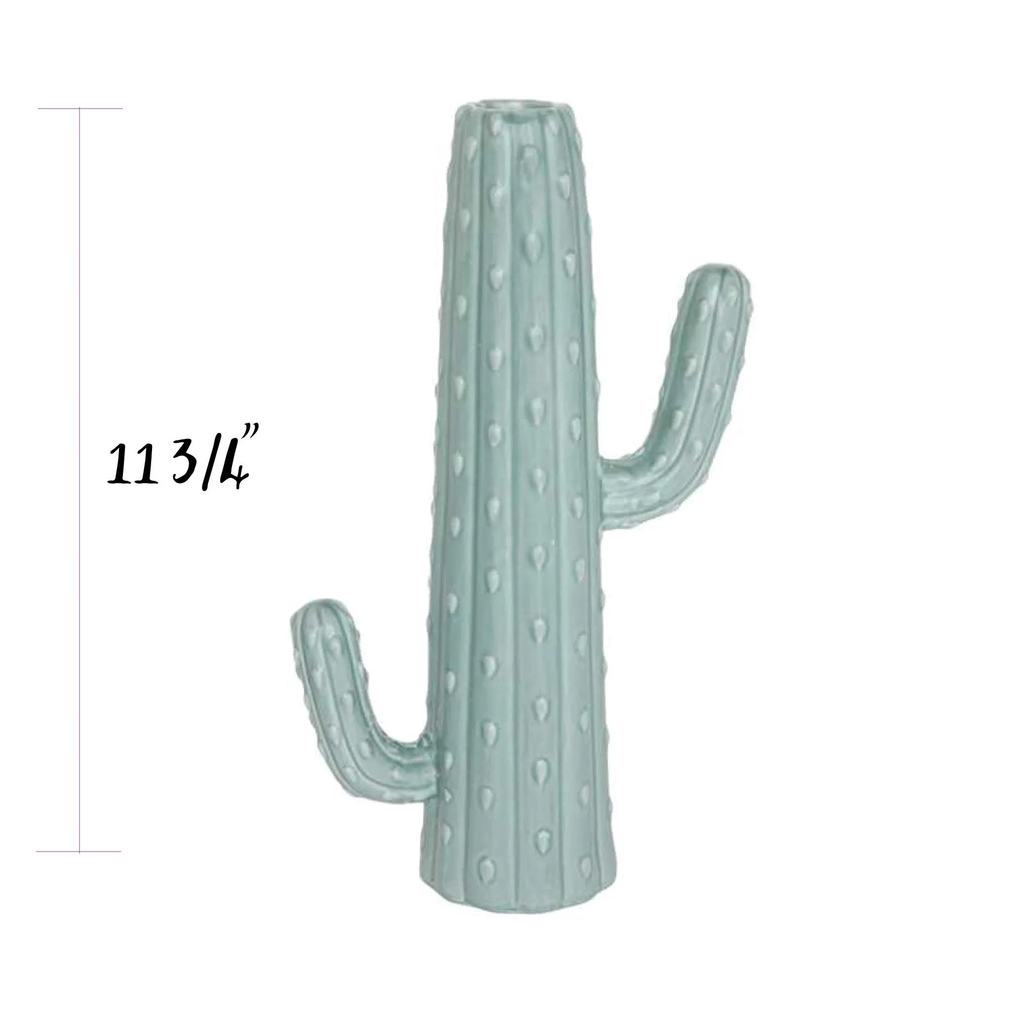 Stoneware Cactus Vase #2