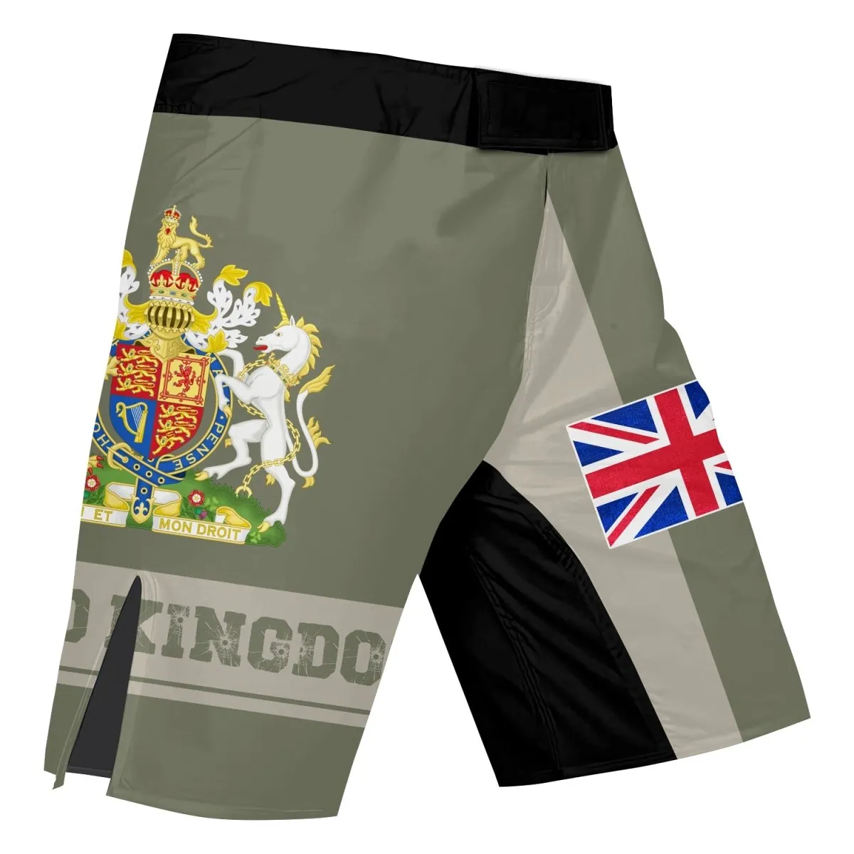 UK Coat of Arms Fight Shorts