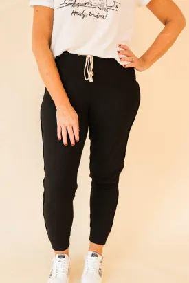 Valeria Thermal Drawstring Jogger
